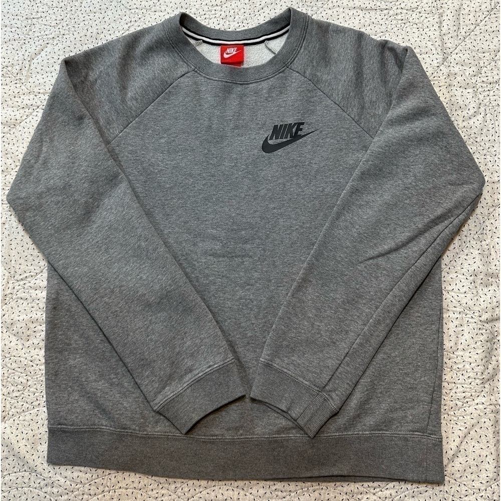 Nike Sweatshirt - Grey Size XS